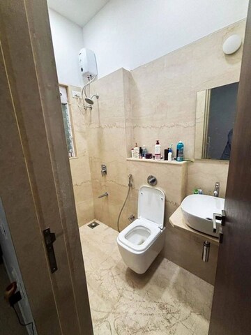 Bathroom in 3 BHK Apartment at Platinum Life, Andheri West – for Rent