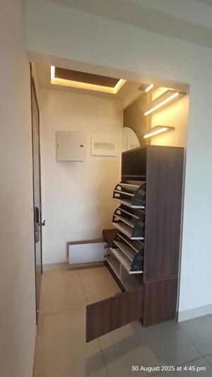 Staircase in 3 BHK Apartment at Puravankara Purva Atmosphere, Thanisandra Main Road – for Sale