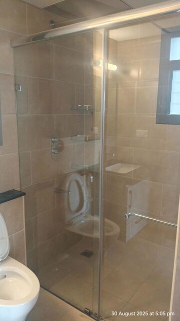 Bathroom in 3 BHK Apartment at Puravankara Purva Atmosphere, Thanisandra Main Road – for Sale