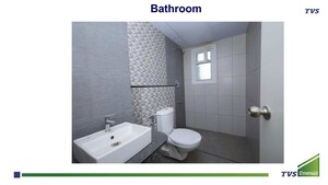 Bathroom in 2 BHK Apartment at TVS Emerald Jardin, Singasandra – for Sale