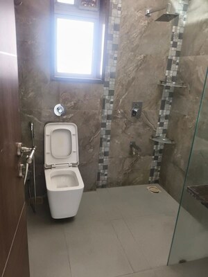 Bathroom in 3 BHK Apartment at Veena Crest, Andheri West – for Sale