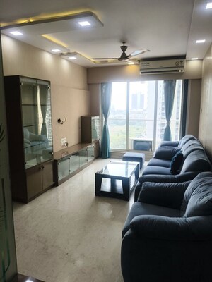 Living Room in 3 BHK Apartment at Veena Crest, Andheri West – for Sale