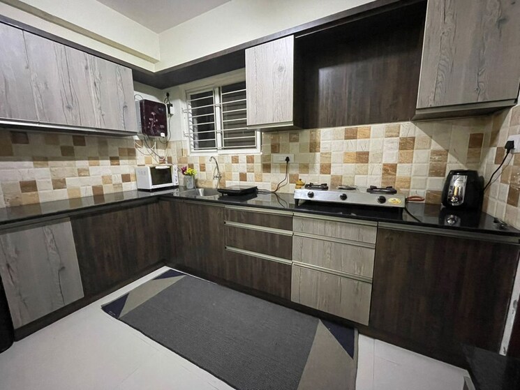 Kitchen, dsr-white-waters 2 Bedroom 1109 Sq.Ft. Apartment In Gunjur Bangalore 9911152