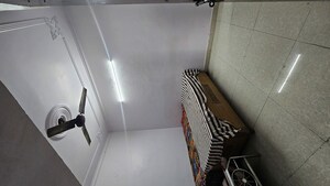 Staircase in 1.5 BHK Independent House at Gomti Nagar – for Rent