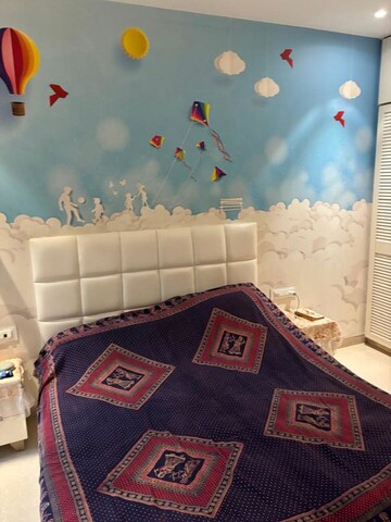 Bedroom in 3 BHK Apartment at Wadhwa River Heaven, Juhu – for Sale