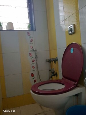 Bathroom in 3 BHK Apartment at Andheri West – for Rent