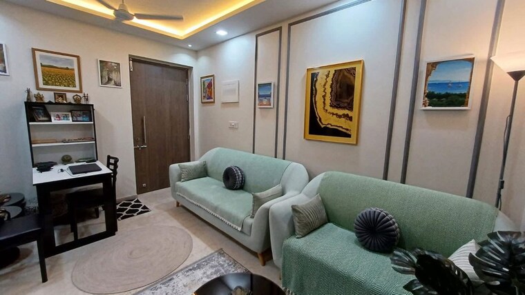 Living Room, thane west 2 Bedroom 1050 Sq.Ft. Apartment In Thane West Thane 9911234