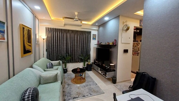 Living Room, thane west 2 Bedroom 1050 Sq.Ft. Apartment In Thane West Thane 9911234
