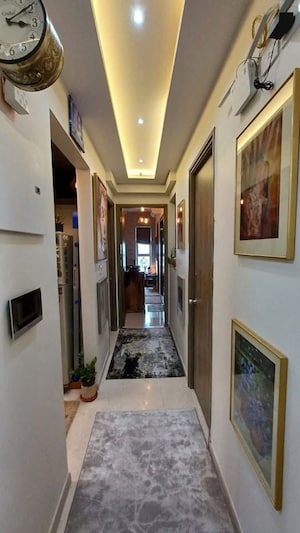 Building Lobby in 2 BHK Apartment at Thane West – for Rent