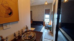 Living Room in 2 BHK Apartment at Thane West – for Rent