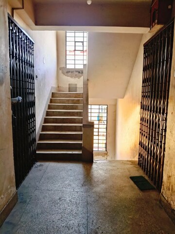 Staircase in 2 BHK Apartment at Mayur Apartment, Baguiati – for Sale