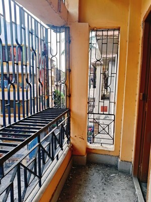 Balcony in 2 BHK Apartment at Mayur Apartment, Baguiati – for Sale