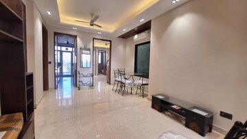 Living Room in 3 BHK Builder Floor at Dlf Phase I – for Rent