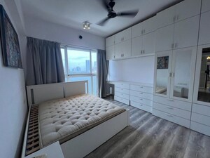 Bedroom in 3 BHK Apartment at Runwal Elegante, Andheri West – for Rent