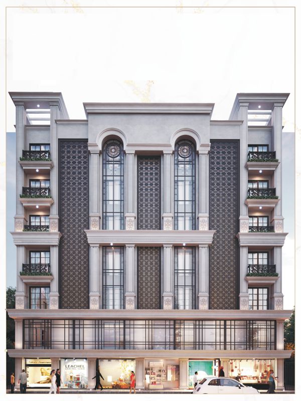 3 BHK + Pooja Room 1402 Sq.Ft. Apartment in Swastic Satish