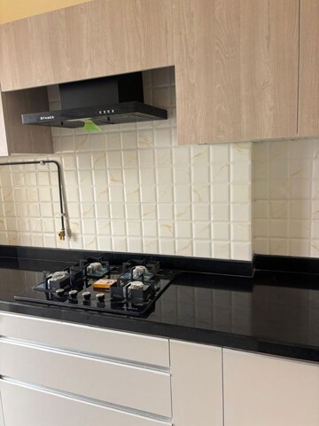 Kitchen in 3 BHK Apartment at Kalpataru Mugnus, Bandra East – for Rent