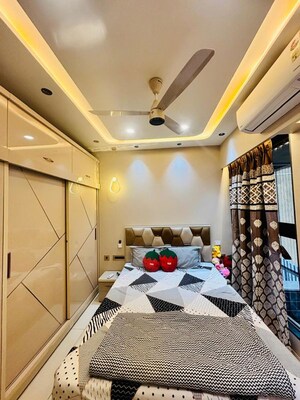 Master Bedroom in 2 BHK Apartment at Chandak 34 Park Estate, Goregaon West – for Rent