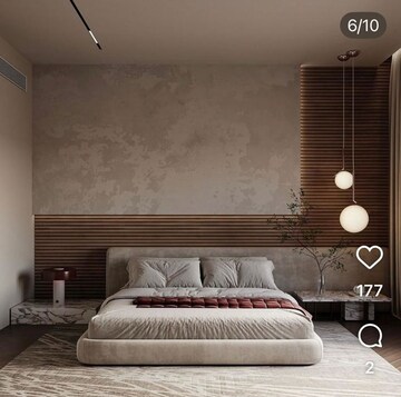 Bedroom in 4 BHK Builder Floor at Vasant Vihar – for Sale