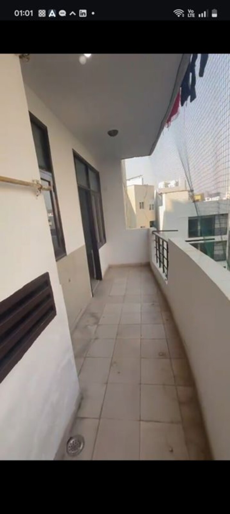 Balcony, jkg-amba-g-residency 3 Bedroom 912 Sq.Ft. Apartment In Ahinsa Khand 2 Ghaziabad 9911357