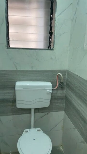 Bathroom in 1 BHK Apartment at Shree Krishna Daffodil Heights, Bhandup West – for Rent