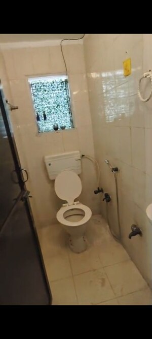 Bathroom in 1 BHK Apartment at Nagnath CHS, Andheri West – for Rent
