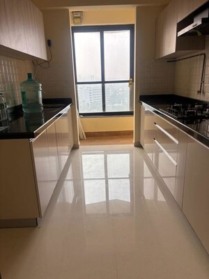 Kitchen in 4 BHK Apartment at Oberoi Sky City, Borivali East – for Rent