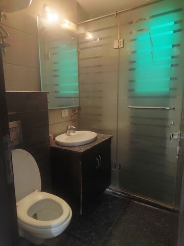 Bathroom in 3 BHK Builder Floor at Greater Kailash I – for Rent