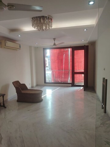 Living Room in 3 BHK Builder Floor at Greater Kailash I – for Rent