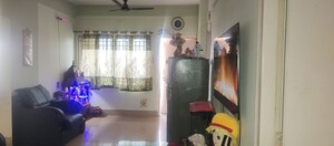 Living Room in 3 BHK Apartment at New Town – for Sale