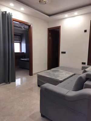 Living Room in 1 BHK Apartment at Chattarpur – for Rent