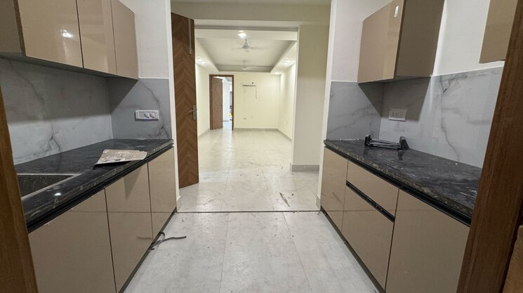 Kitchen, palm-residency-chhatarpur 1 Bedroom 550 Sq.Ft. Apartment In Rajpur Khurd Extension Delhi 9911525