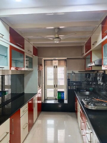 Kitchen in 2 BHK Apartment at K Raheja Interface Heights, Malad West – for Rent