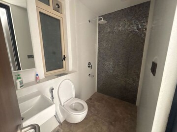Bathroom in 3 BHK Apartment at Lodha The Park, Worli – for Rent