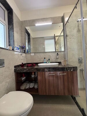 Kitchen in 3 BHK Apartment at LnT Crescent Bay T4, Parel – for Rent