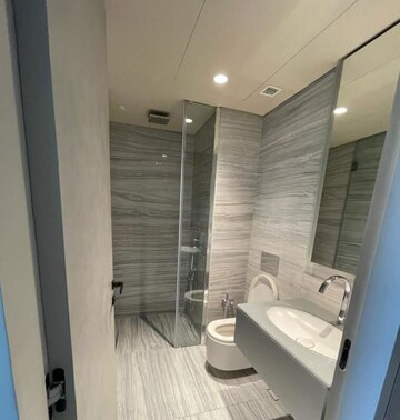 Bathroom in 4 BHK Apartment at Lodha World View, Worli – for Rent