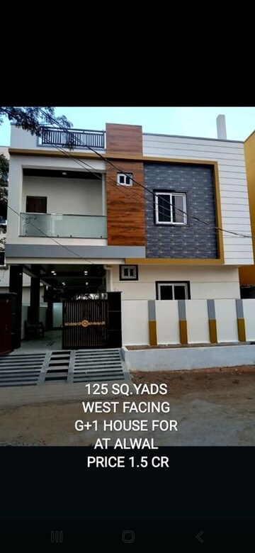 3 BHK Independent House – Exterior View View at Alwal - for Sale