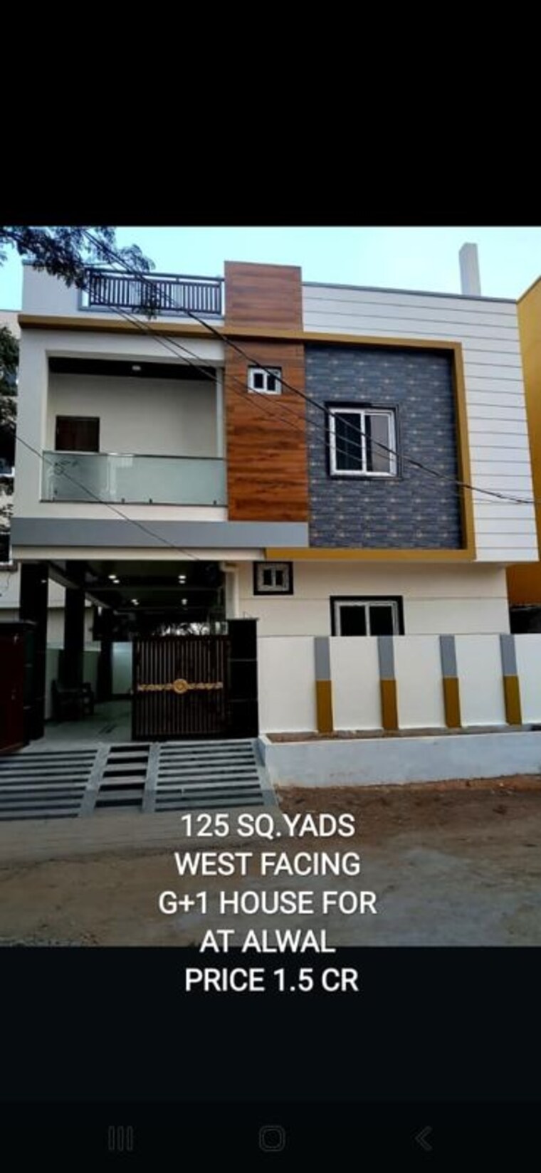 Exterior View, alwal 3 Bedroom 127 Sq.Yd. Independent House In Alwal Hyderabad 9903905