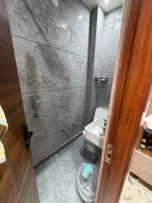 Bathroom in 2 BHK Builder Floor at Dwarka Mor – for Rent