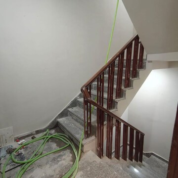 Staircase in 3.5 BHK Builder Floor at Shivalik Colony – for Rent