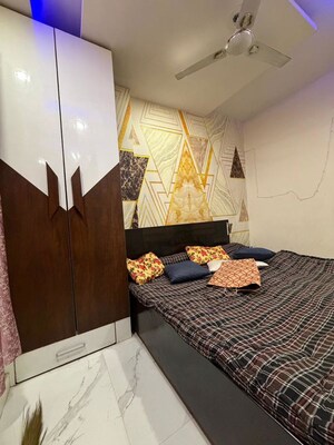 Bedroom in 1 BHK Builder Floor at Dwarka Mor – for Rent