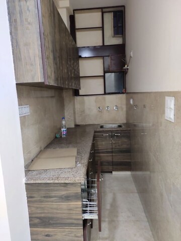 Kitchen in 1 BHK Builder Floor at Rohini Sector 8 – for Rent
