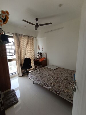 Master Bedroom in 1 BHK Apartment at Chandak Nishchay, Borivali East – for Rent