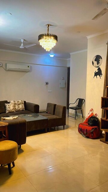 Living Room in 3 BHK Apartment at Affinity Greens, International Airport Road – for Sale