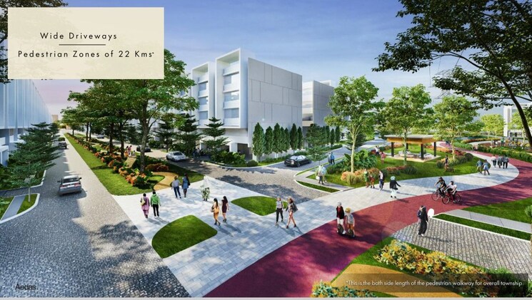 Exterior View, signature-global-daxin-vistas 3 Bedroom 1425 Sq.Ft. Builder Floor In Bhondsi Gurgaon 9911797