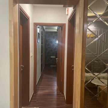 Building Lobby in 2 BHK Apartment at Bhartiya Nikoo Homes Phase 2, Kannur – for Rent