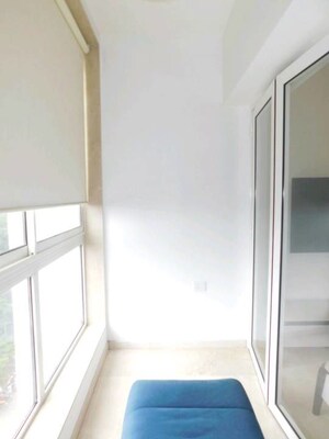 Staircase in 2 BHK Apartment at Godrej The Trees, Vikhroli East – for Rent