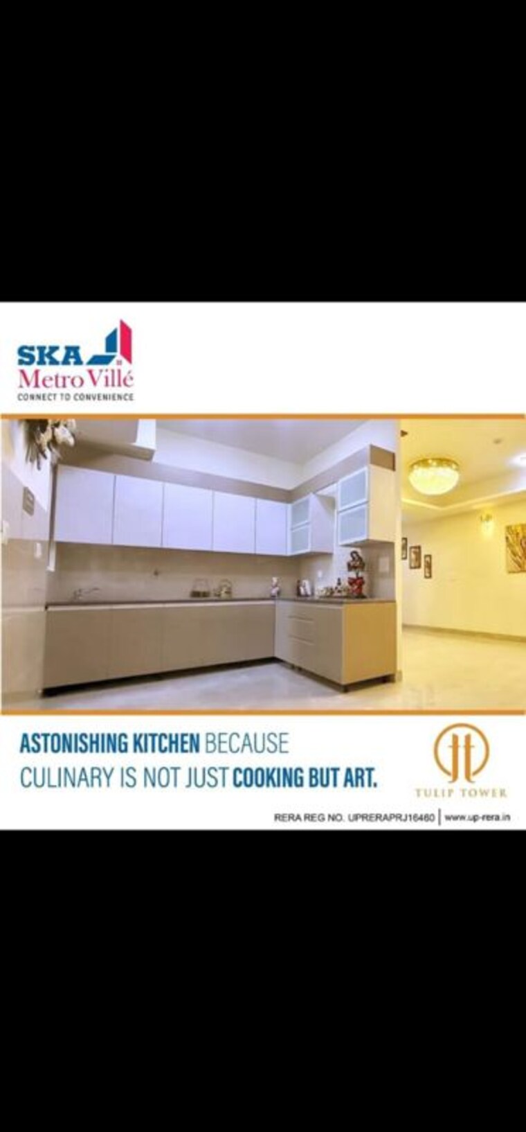 Kitchen, ska-metro-ville 2 Bedroom 920 Sq.Ft. Apartment In Eta Ii Greater Noida Greater Noida 9911964