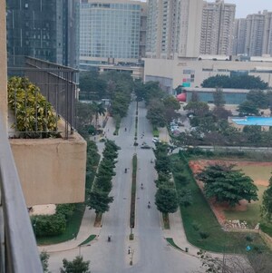 Swimming Pool in 2.5 BHK Apartment at Bhartiya Nikoo Homes Phase 2, Kannur – for Rent