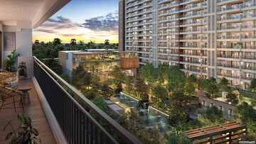 Balcony in 2 BHK Apartment at Godrej Woods, Thanisandra Main Road – for Sale