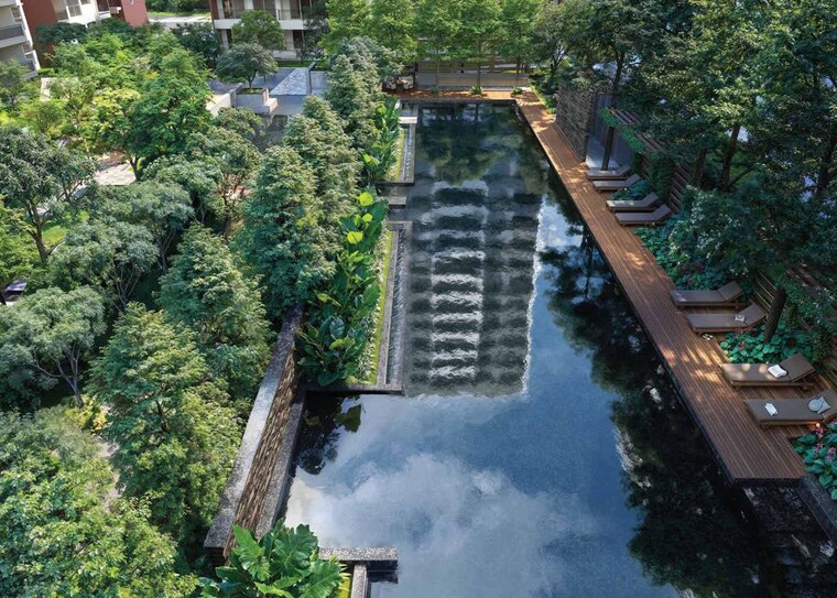 Exterior View, godrej-woods 2 Bedroom 1240 Sq.Ft. Apartment In Thanisandra Main Road Bangalore 9911913